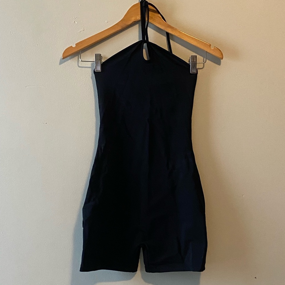 Zara halter romper/unitard